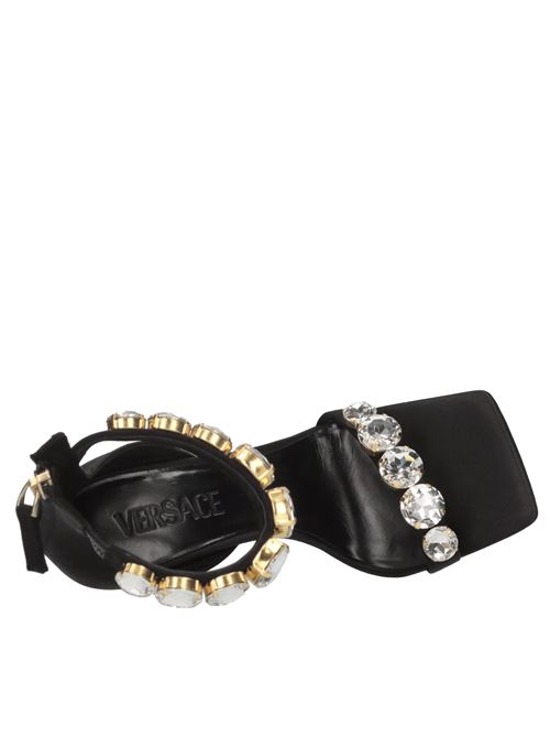 Sandali in raso VERSACE | 1011403 1A04185NERO